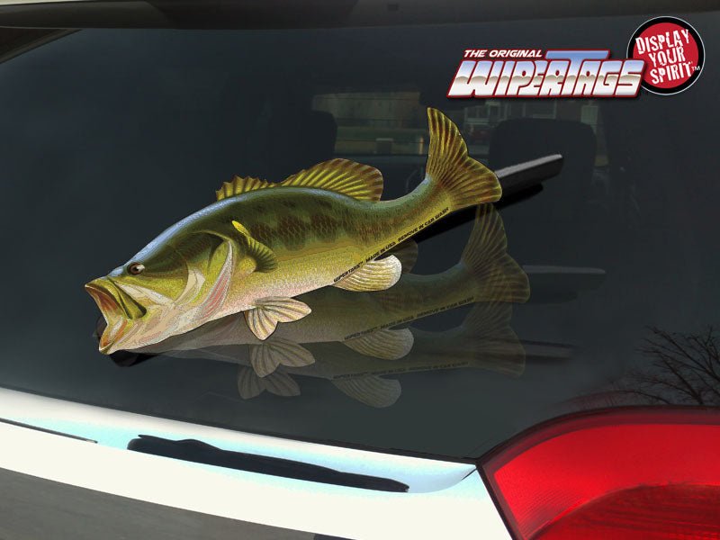 Flopping Largemouth Bass WiperTag - Angler's Pro Tackle & Outdoors