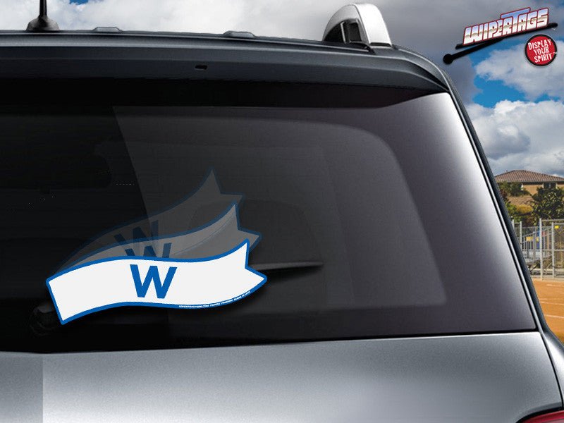 Fly the W Blue & White WiperTag - Angler's Pro Tackle & Outdoors