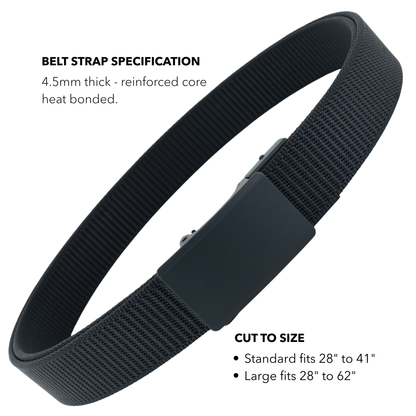 2ND AMEN Force 1.0 EDC Belt 1.5" Width Ballistic Nylon for Everyday Carry