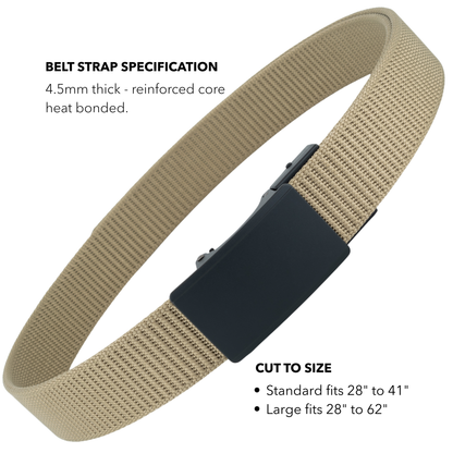 2ND AMEN Force 1.0 EDC Belt 1.5" Width Ballistic Nylon for Everyday Carry