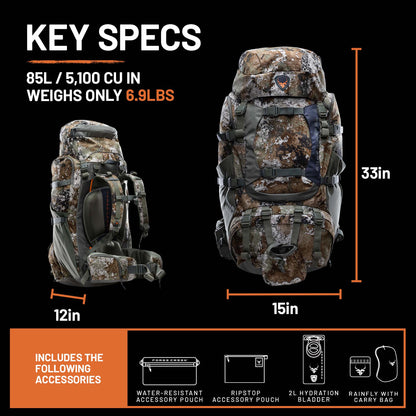 Forge Creek Hunting Expedition Pack