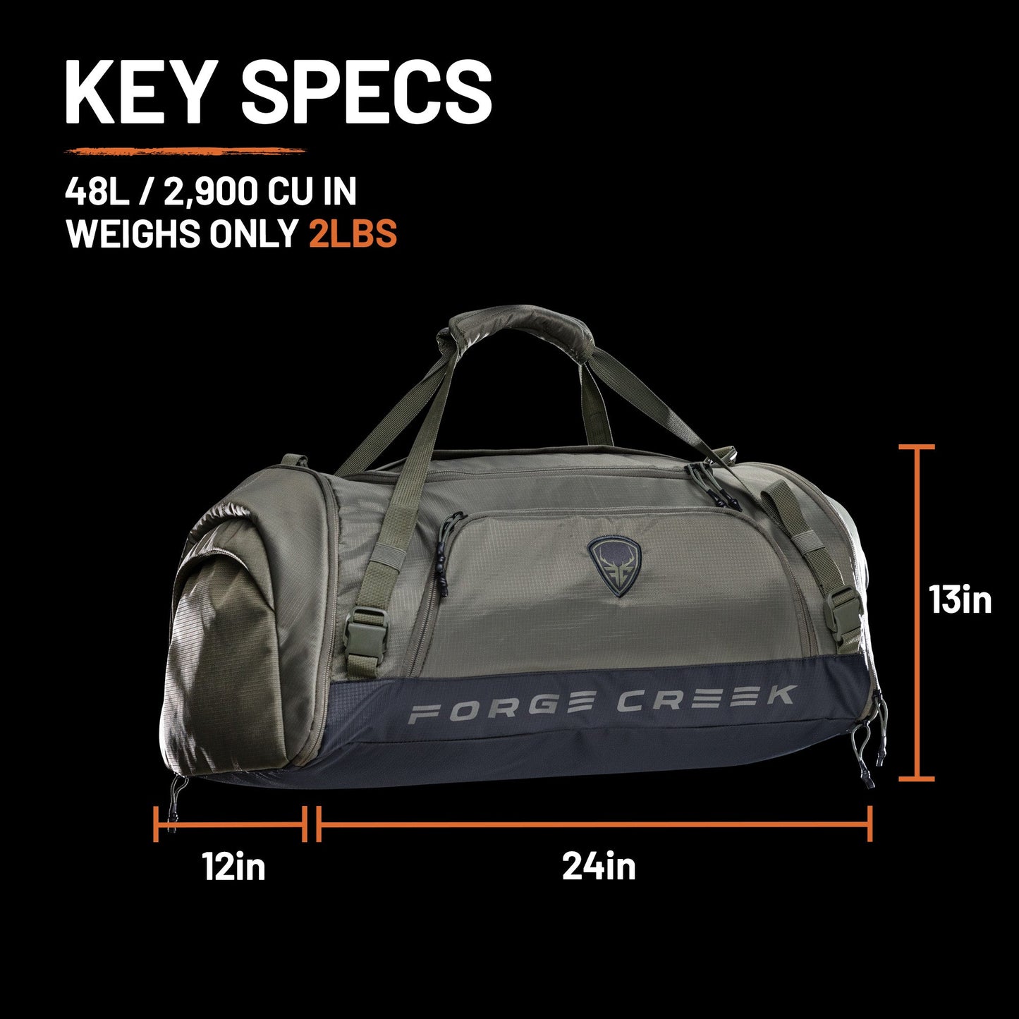 Forge Creek Hunting Icon Pro Gear Bag