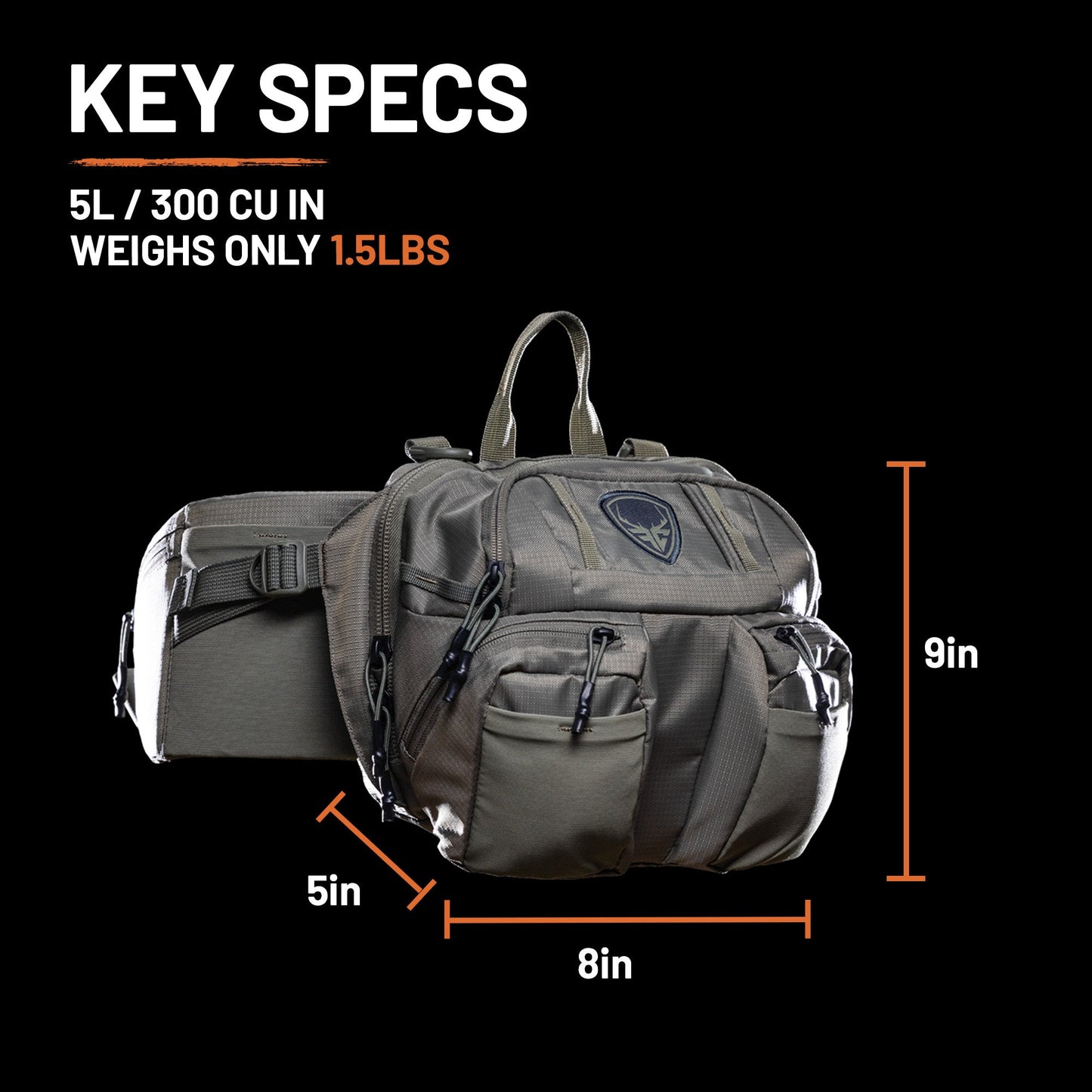 Forge Creek Hunting Icon Pro Waist Pack