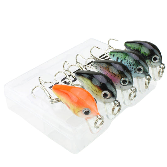 Fortis Mini Crankbait Assortment 3 with 5 Mini Crankbait Lures - Angler's Pro Tackle & Outdoors