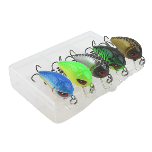 Fortis Mini Crankbait Assortment 5 with 5 Mini Crankbait Lures - Angler's Pro Tackle & Outdoors