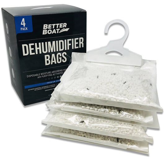 Better Boat - Four Pack Boat Dehumidifier Hanging Bags