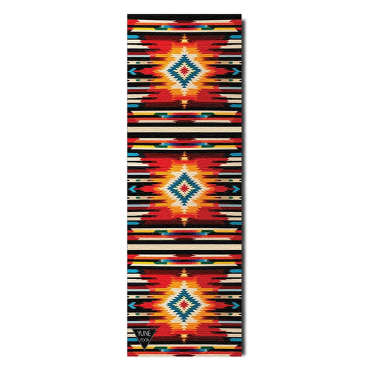 Yune Yoga Mat Pendleton Eagle Rock Tan
