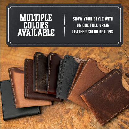 Main Street Forge - Front Pocket Slim Bifold Wallet for Men