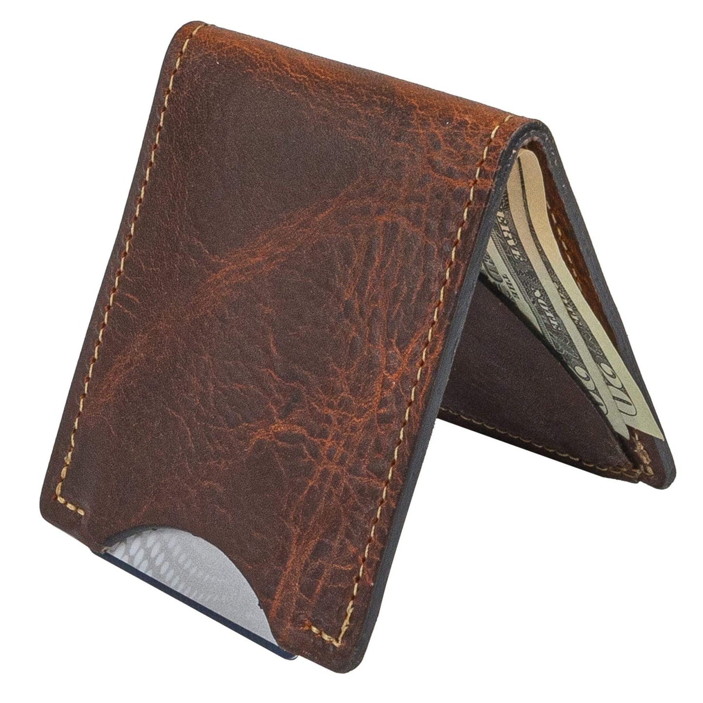 Main Street Forge - Front Pocket Slim Bifold Wallet for Men