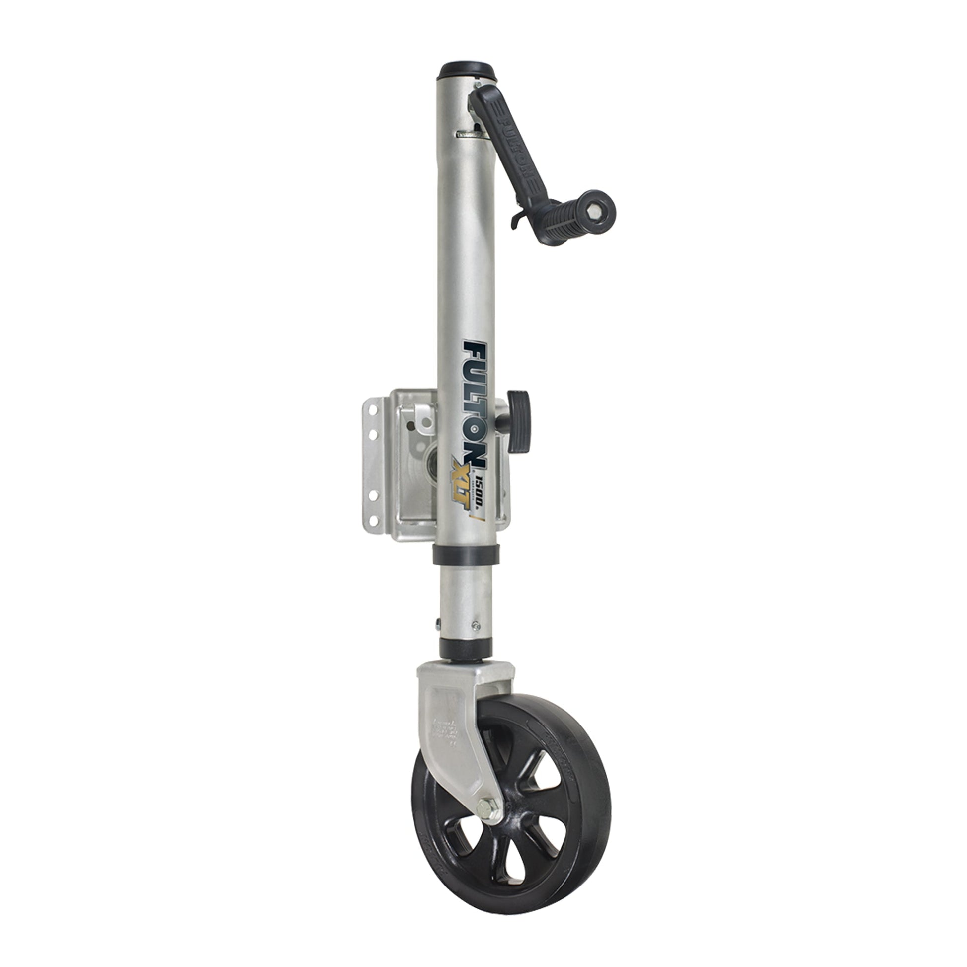 Fulton 141133 XLT Jack 1,500 Lb Swing Away Bolt On Trailer Tongue Jack w/ Wheel - Angler's Pro Tackle & Outdoors