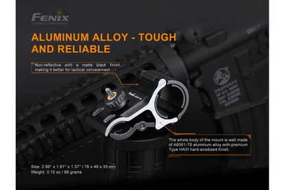 Fenix ALG-18 Flashlight Barrel Mount