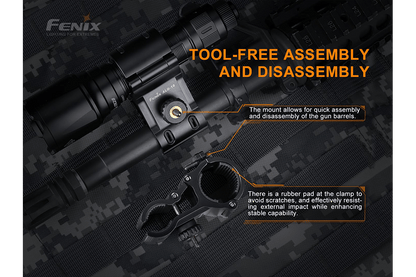 Fenix ALG-18 Flashlight Barrel Mount