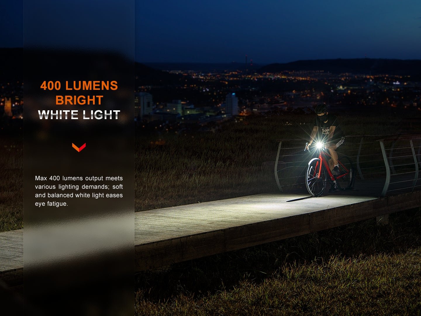 Fenix BC15R Lightweight Rechargeable Bicycle Light
