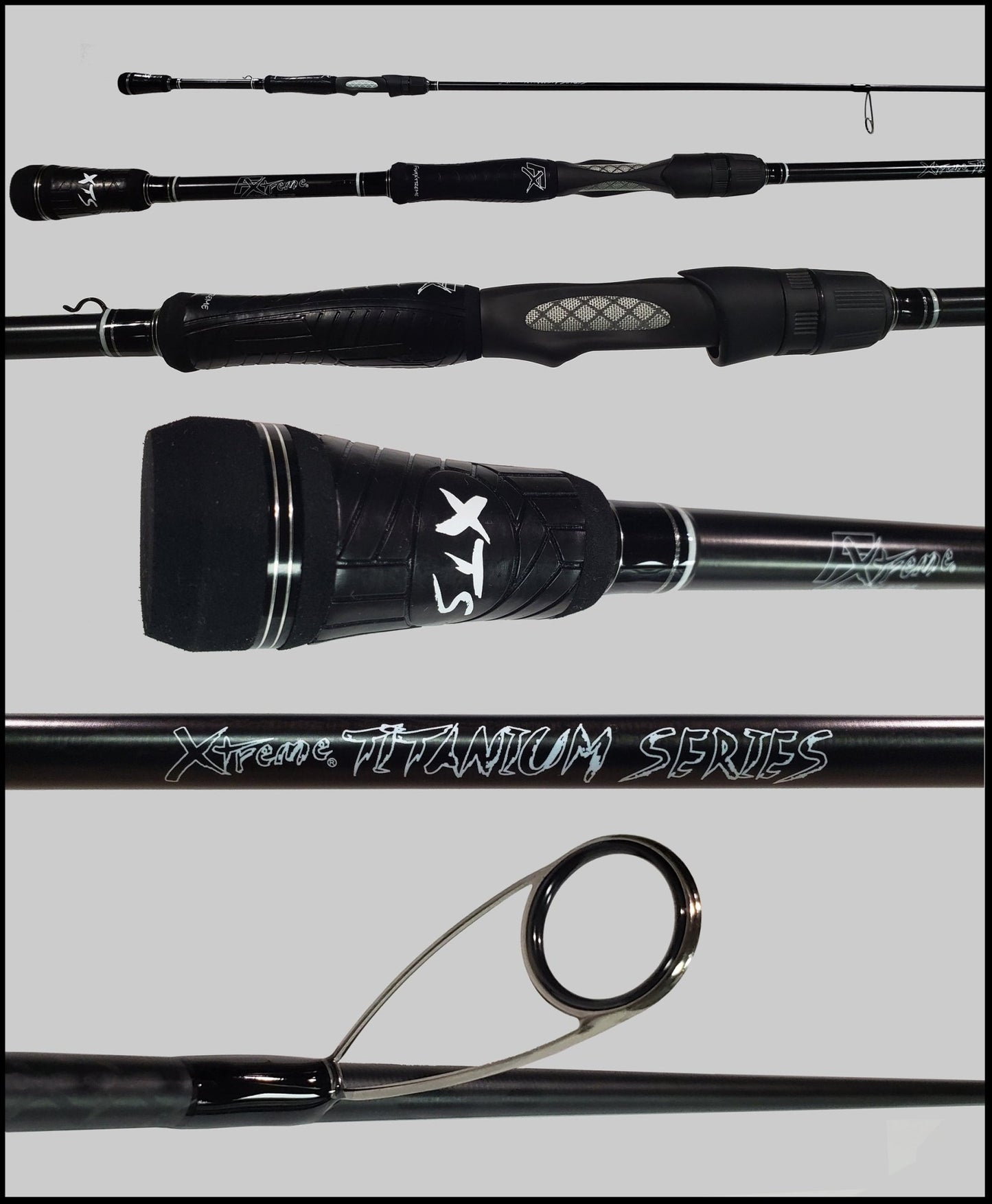 FX Custom Rods Titanium Series 6'6" Medium Fast Spinning Rod - Angler's Pro Tackle & Outdoors