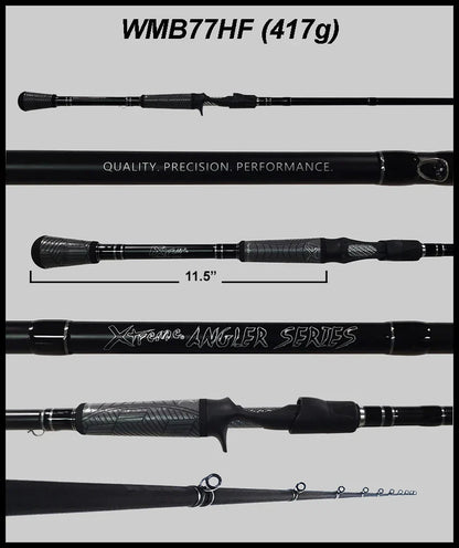 FX Custom Rods XAS 7'7" Heavy Fast Casting Rod - Angler's Pro Tackle & Outdoors