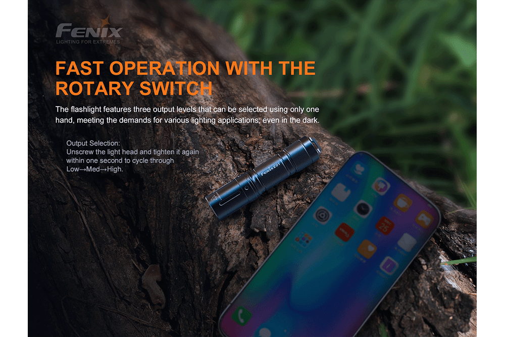 Fenix E01 V2.0 AAA LED Flashlight