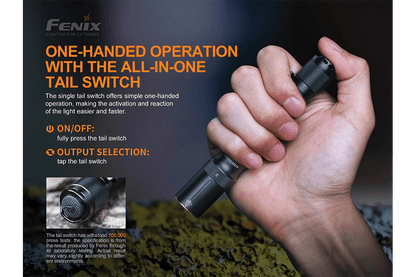 Fenix E20 V2.0 EDC Flashlight - 350 Lumens