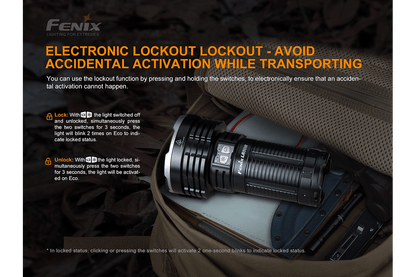 Fenix LR50R Multifunctional LED Search Light - 12000 Lumens