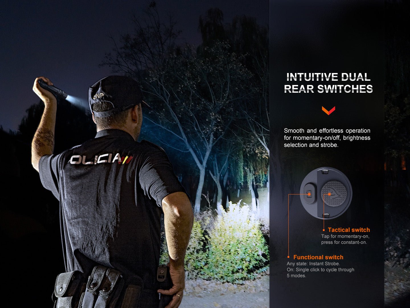 Fenix PD36R Pro 2800 Lumen Flashlight + Free E03Rv2 (optional)