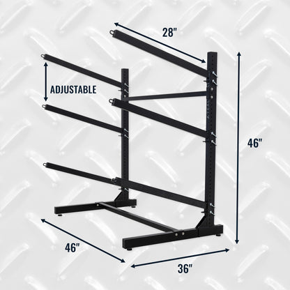 StoreYourBoard - Freestanding G-Watersport | 3 Level | Black