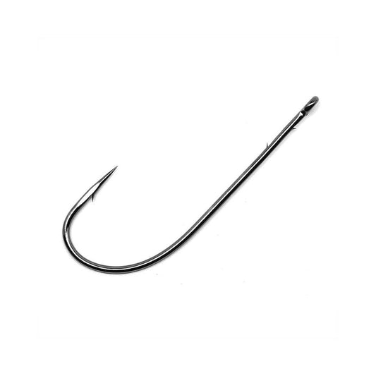 Gamakatsu Straight Shank Worm Hooks O'Shaughnessy Black - Angler's Pro Tackle & Outdoors