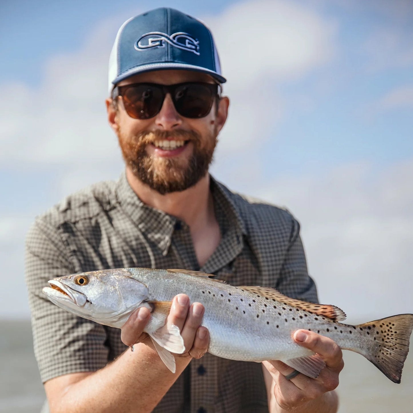 GameGuard - Deep Water Cap | White MeshBack - Angler's Pro Tackle & Outdoors