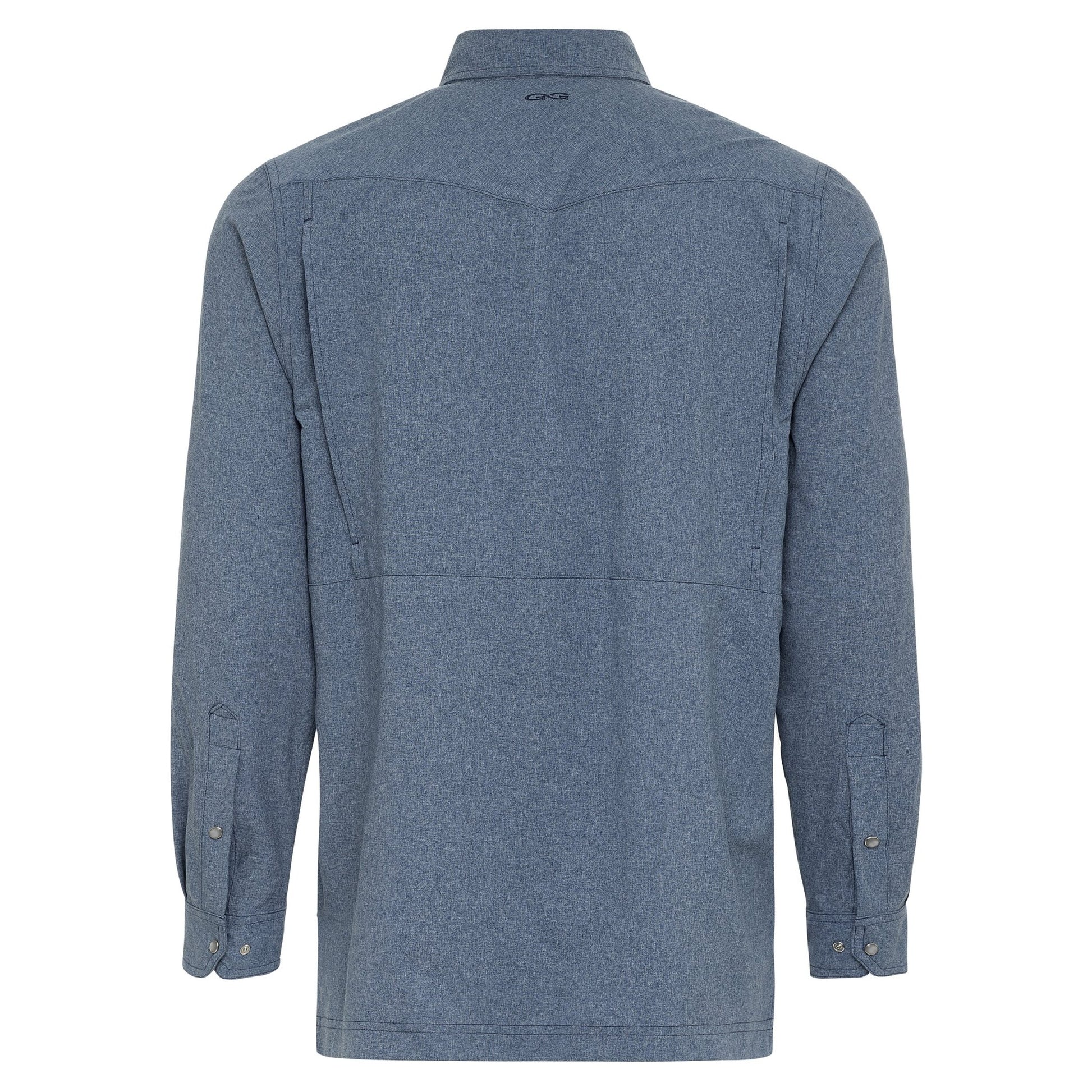 GameGuard - Deep Water Pearl Snap Shirt | Long Sleeve - Angler's Pro Tackle & Outdoors