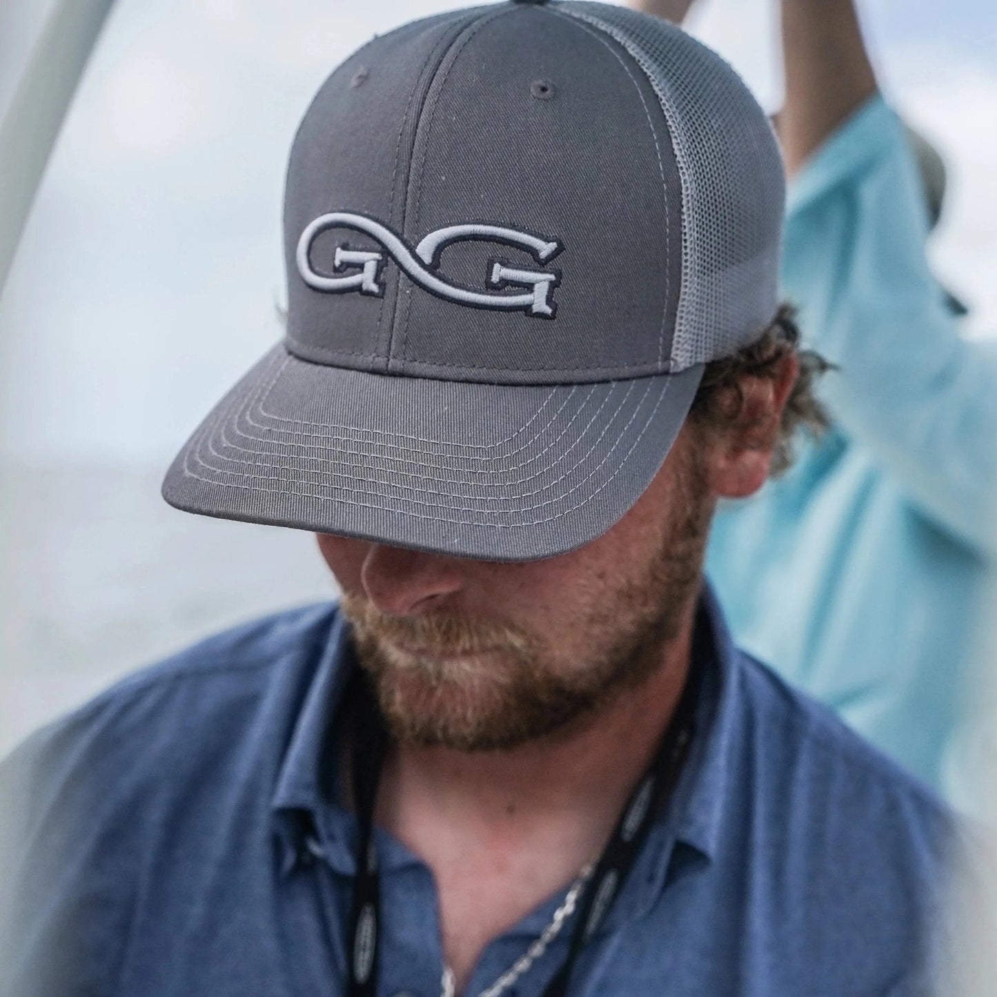 GameGuard - GunMetal Cap | Glacier MeshBack - Angler's Pro Tackle & Outdoors