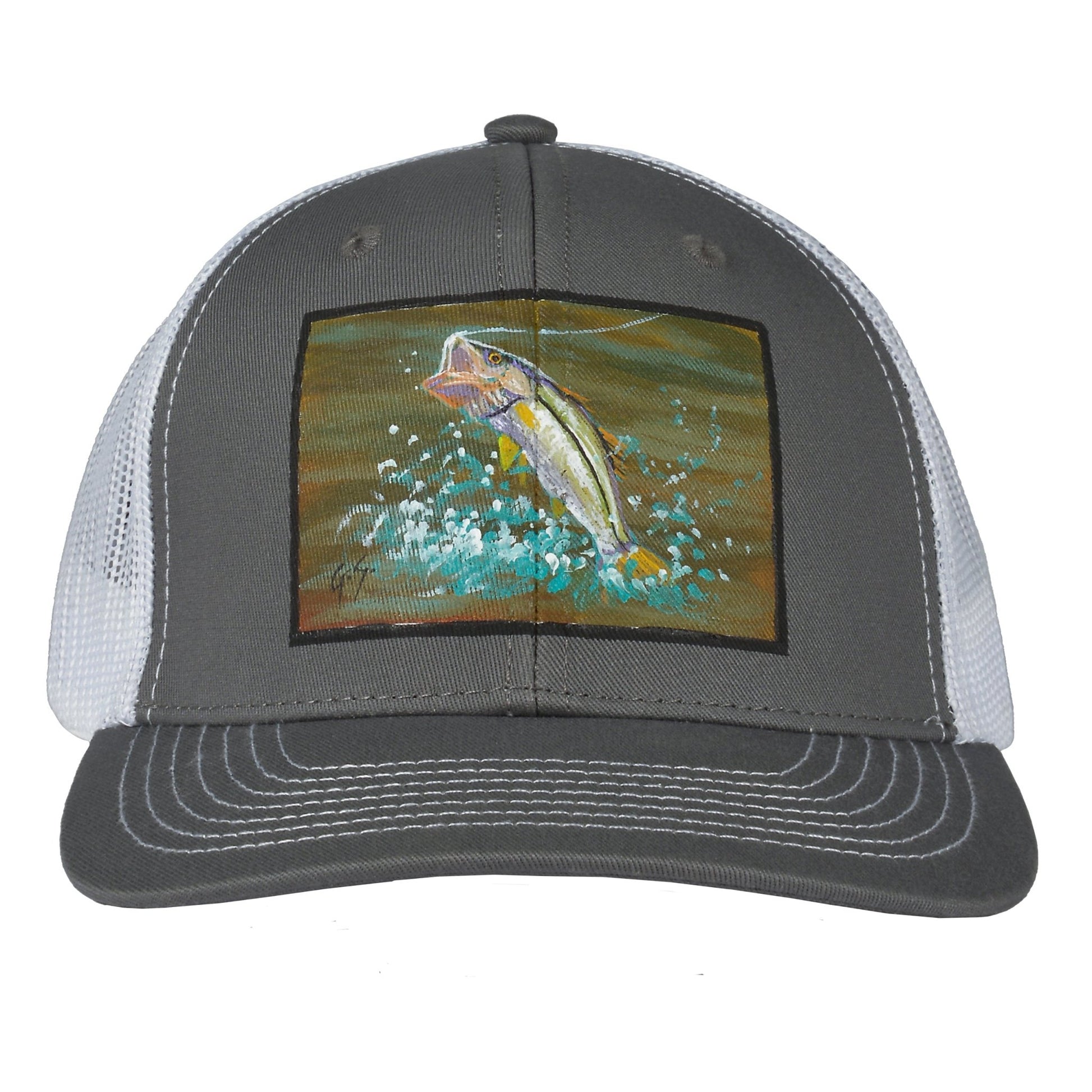 GameGuard - GunMetal Cap | White MeshBack - Angler's Pro Tackle & Outdoors