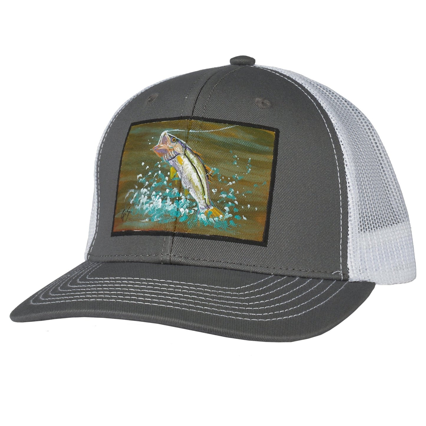 GameGuard - GunMetal Cap | White MeshBack - Angler's Pro Tackle & Outdoors