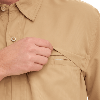 GameGuard - Khaki Explorer Shirt - Angler's Pro Tackle & Outdoors