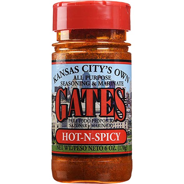 Gates Hot - N - Spicy Seasoning 8 oz. - Angler's Pro Tackle & Outdoors