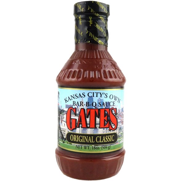 Gates Original Classic Bar - B - Q Sauce 18 oz. - Angler's Pro Tackle & Outdoors