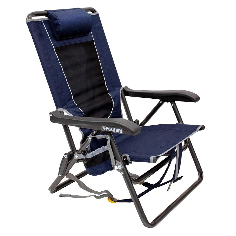 GCI Outdoor Backpack Event Reclining Camping Chair, Backpack Chair with Storage Pouch - Angler's Pro Tackle & Outdoors