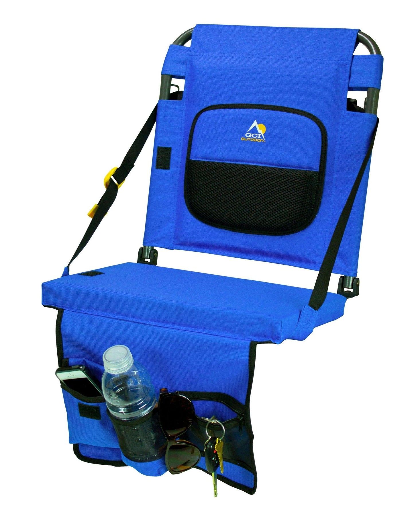 GCI Outdoor BleacherBack Lumbar Stadium Chair with Padded Backrest - Angler's Pro Tackle & Outdoors