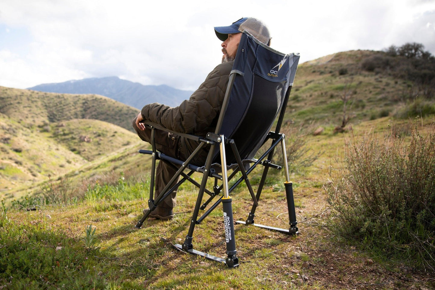 GCI Outdoor Comfort Pro Rocker Collapsible Rocking Chair & Outdoor Camping Chair - Angler's Pro Tackle & Outdoors