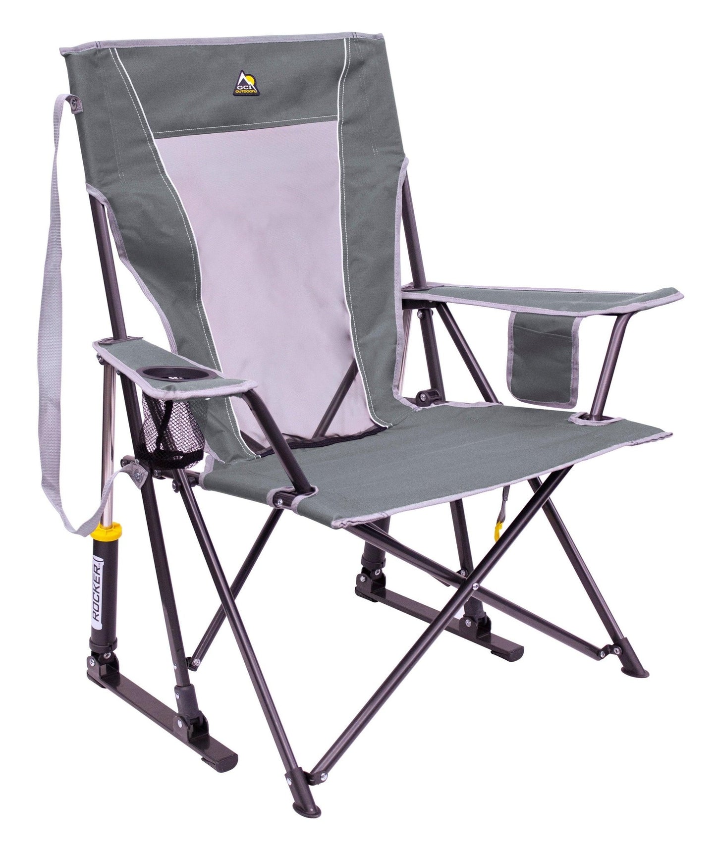 GCI Outdoor Comfort Pro Rocker Collapsible Rocking Chair & Outdoor Camping Chair - Angler's Pro Tackle & Outdoors