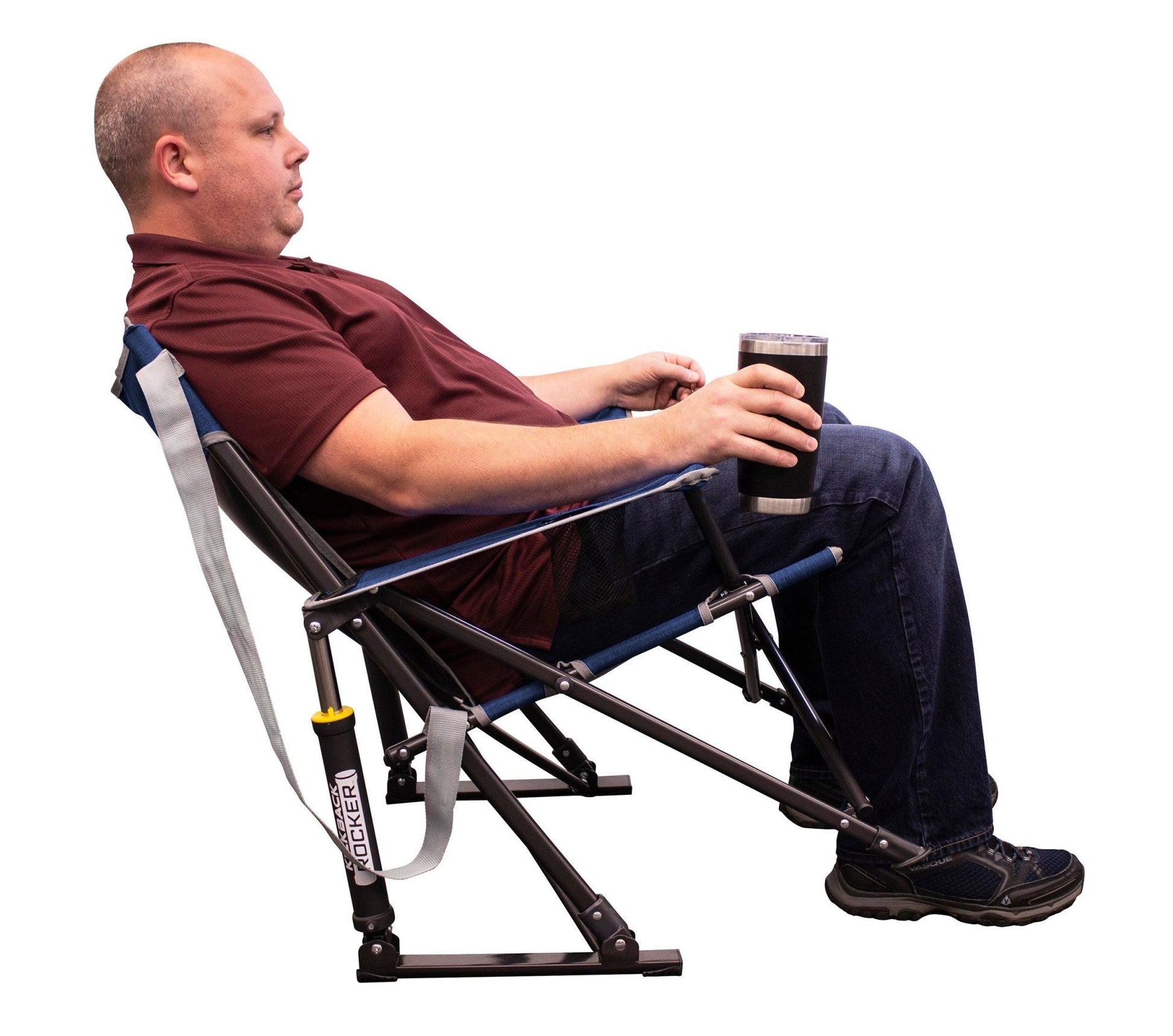 GCI Outdoor Kickback Rocker Portable Rocking Chair & Outdoor - Angler's Pro Tackle & Outdoors