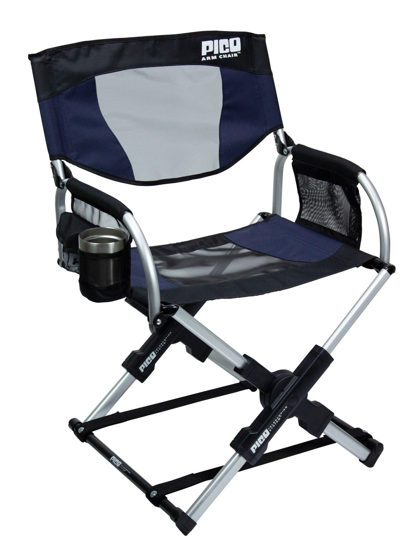 GCI Outdoor Pico Arm Chair Outdoor Folding Camping Chair With Carry Bag - Angler's Pro Tackle & Outdoors