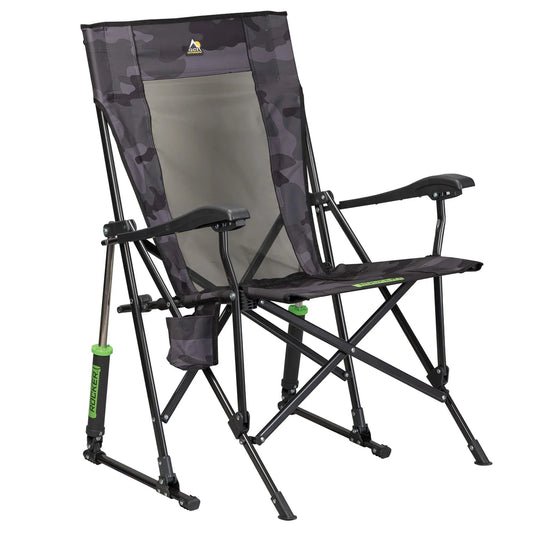 GCI Outdoor Roadtrip Rocker Collapsible Rocking Chair & Outdoor Camping Chair - Angler's Pro Tackle & Outdoors