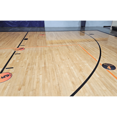 HoopsKing Offensive Spacing Training Spot Markers | 16"