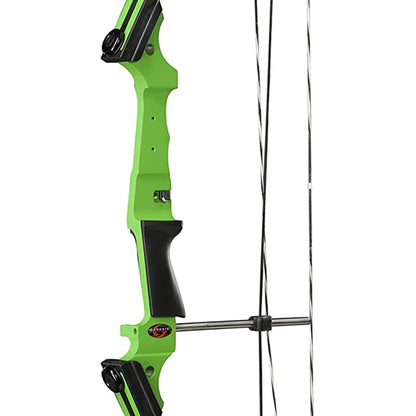 Genesis Archery Compound Bow Adjustable Sizing for Left Handed, Green (2 Pack) - Angler's Pro Tackle & Outdoors