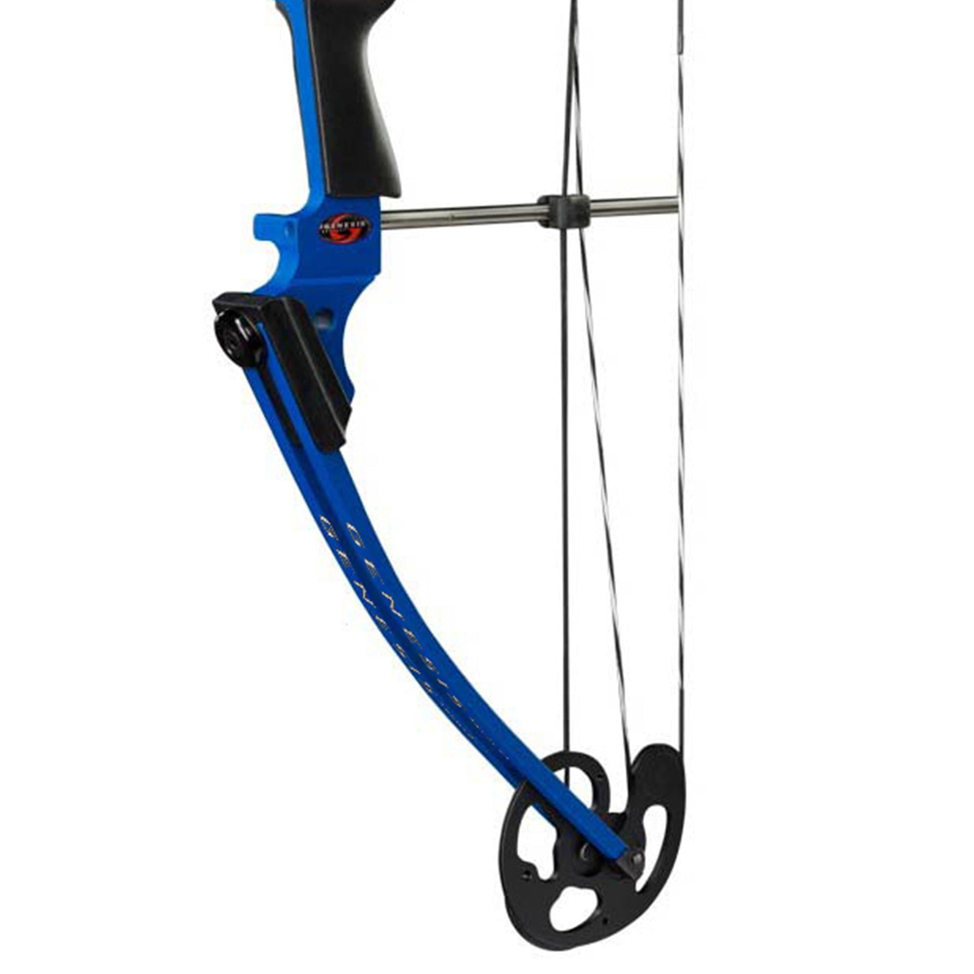 Genesis Archery Compound Bow Adjustable Sizing for Right Handed, Blue (2 Pack) - Angler's Pro Tackle & Outdoors