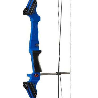 Genesis Archery Compound Bow Adjustable Sizing for Right Handed, Blue (2 Pack) - Angler's Pro Tackle & Outdoors