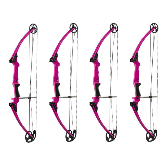 Genesis Archery Compound Bow Adjustable Sizing for Right Handed, Purple (4 Pack) - Angler's Pro Tackle & Outdoors