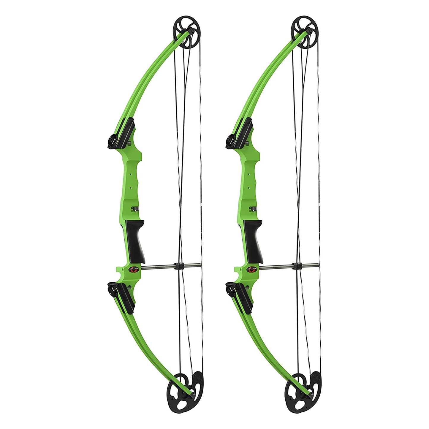 Genesis Archery Original Adjustable Right Handed Compound Bow, Green (2 Pack) - Angler's Pro Tackle & Outdoors