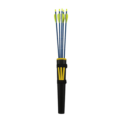 Genesis Archery Original Left Handed Compound Bow Archery Kit, Yellow (5 Pack) - Angler's Pro Tackle & Outdoors