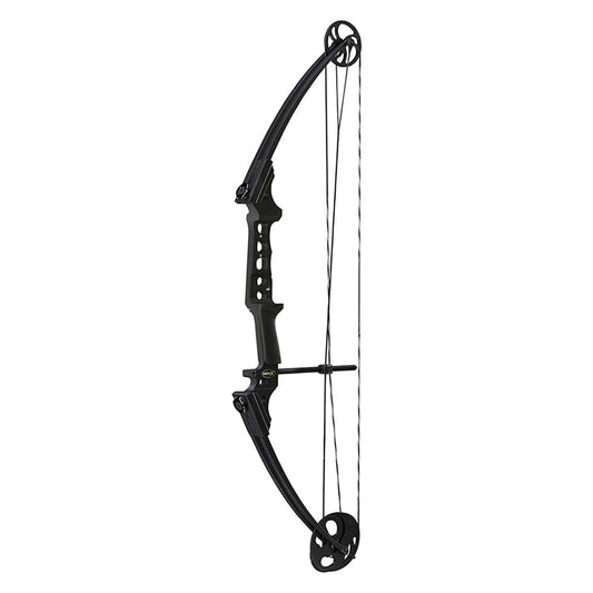 Genesis Gen - X Lightweight Compound Bow for Archery & Hunting, Left Handed, Black - Angler's Pro Tackle & Outdoors