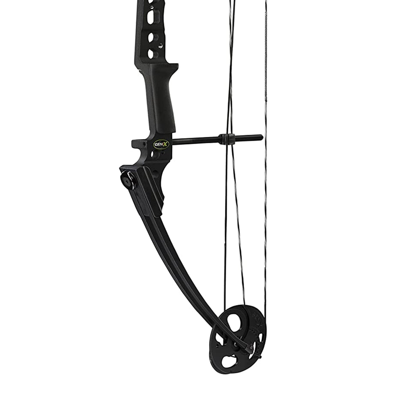 Genesis Gen - X Lightweight Compound Bow for Archery & Hunting, Right Hand, Black - Angler's Pro Tackle & Outdoors