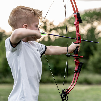 Genesis Mini, Youth Archery Compound Bow w/Adjustable Sizing, Right Hand, Black - Angler's Pro Tackle & Outdoors